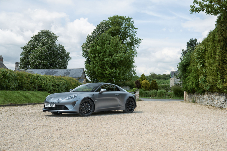 Alpine-Sondermodell nah an der Formel 1