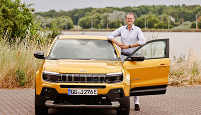 Christopher Rux spricht für Jeep und Citroen