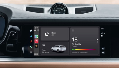 My Porsche App: Wellness und Audio jetzt auch via CarPlay