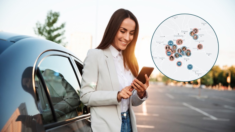 Toyota: PendlerApp von Kinto mit neuen Funktionen