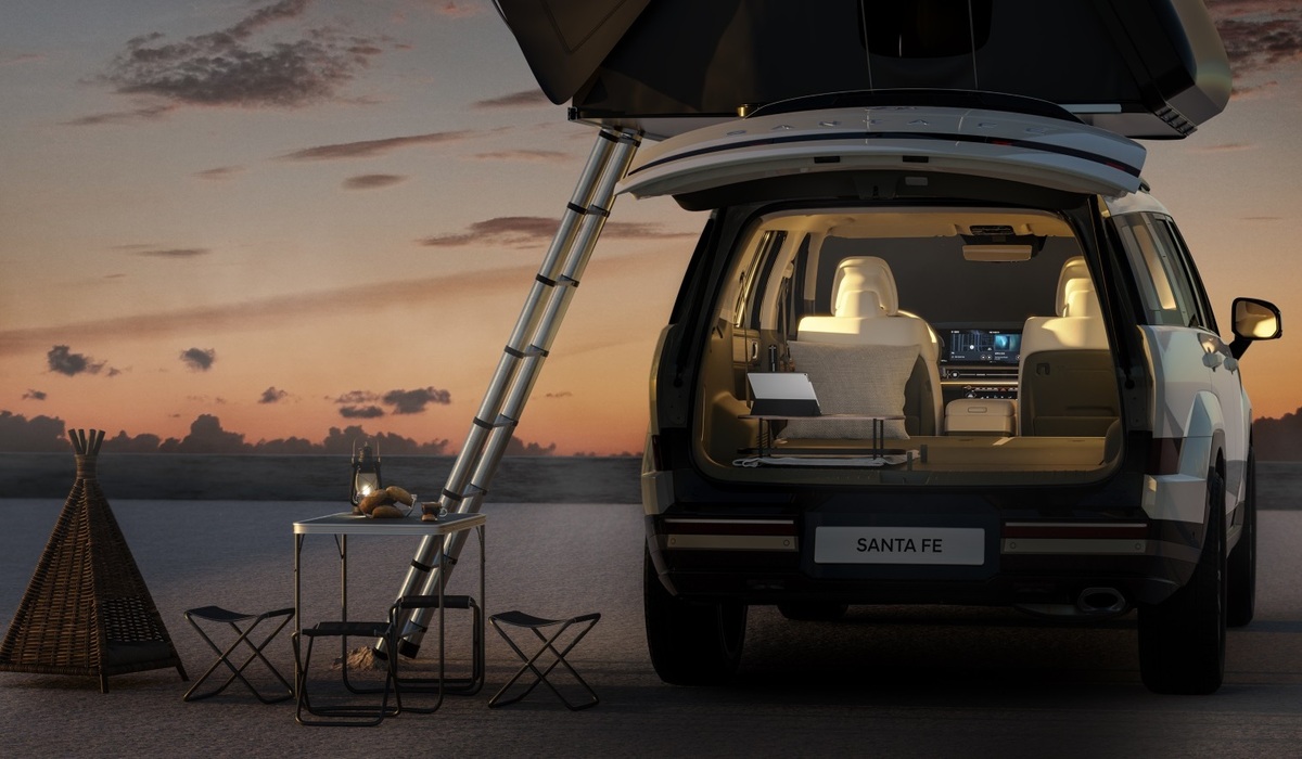 mid Groß-Gerau - Die Heckklappe öffnet in einen geräumigen Innenraum mit einer flachen, Terrassenähnlichen Anmutung. Hyundai Motor Deutschland GmbH