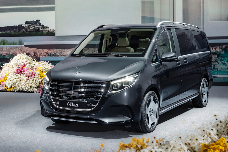 Mercedes-Vans rollen in Richtung Luxus