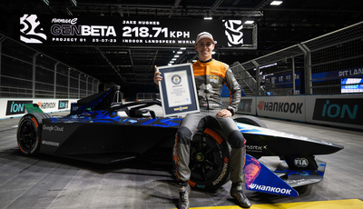 Formel E und Hankook im Guiness Buch der Rekorde
