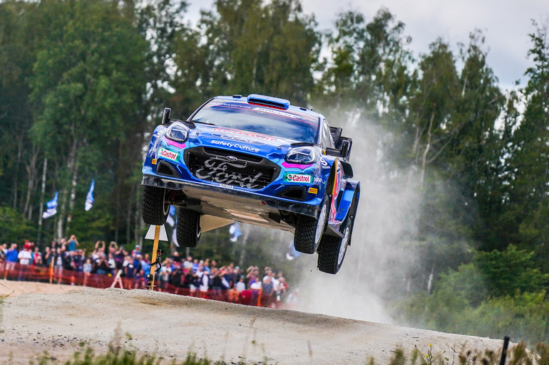 M-Sport Ford beim M-Sport Ford beim