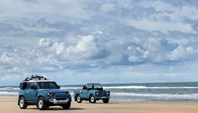 Land Rover Defender auf den Spuren Sylter Lebensart