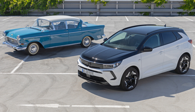 Opel zwischen Kapitän und Grandland in Schwetzingen