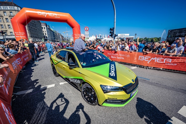 Skoda sponsort wieder Hamburger Bemer Cyclassics
