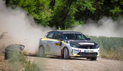ADAC Opel Corsa E-Rally Cup geht in entscheidende Phase