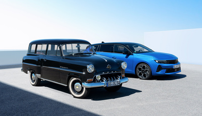 70 Jahre Opel Olympia Rekord Caravan