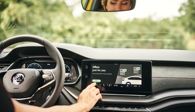 Skoda In-Car-App: Kaffee per Klick jetzt in acht Ländern