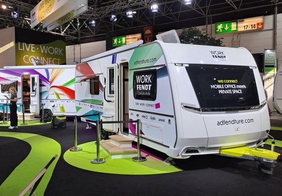 Fendt-Caravan öffnet Wohnwagen für neue Arbeitsweisen