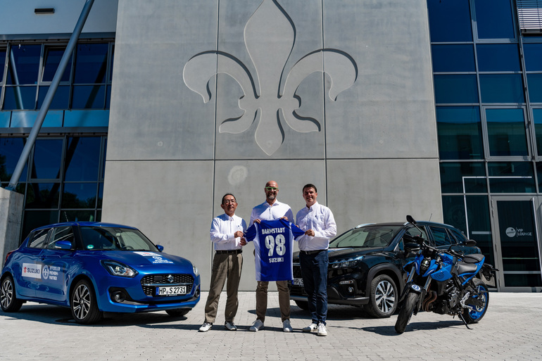 Suzuki ist Premium- und Mobilitätspartner des SV Darmstadt 1898 e.V.