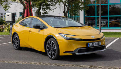 Erste Fahrt im neuen Toyota Prius