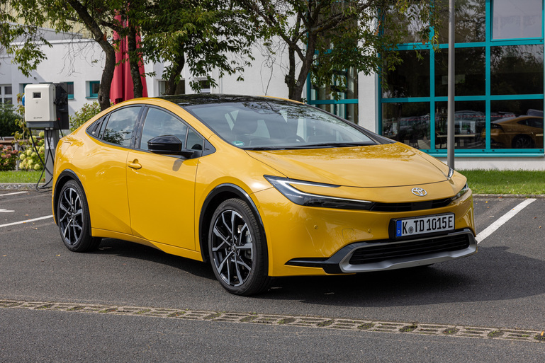 Erste Fahrt im neuen Toyota Prius