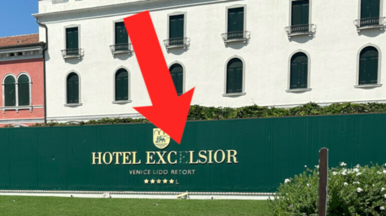 Grand Hotel Excelsior am Lido von Venedig, laut Gästen nicht zu empfehlen