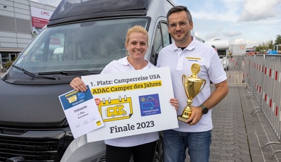ADAC zeichnet Deutschlands besten Camper aus