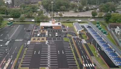 Jaguar testet Mega-Ladestation