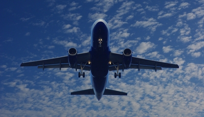 Flugverkehr im leichten Aufwind