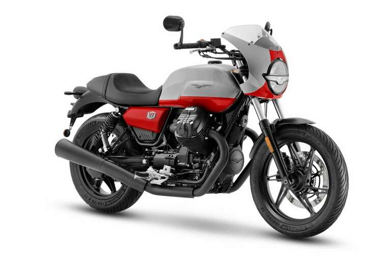Sportliches Sondermodell Moto Guzzi V7 Stone Corsa