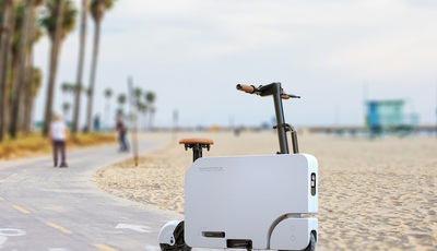 E-Scooter Honda Motocompacto - Wandelbarer Koffer