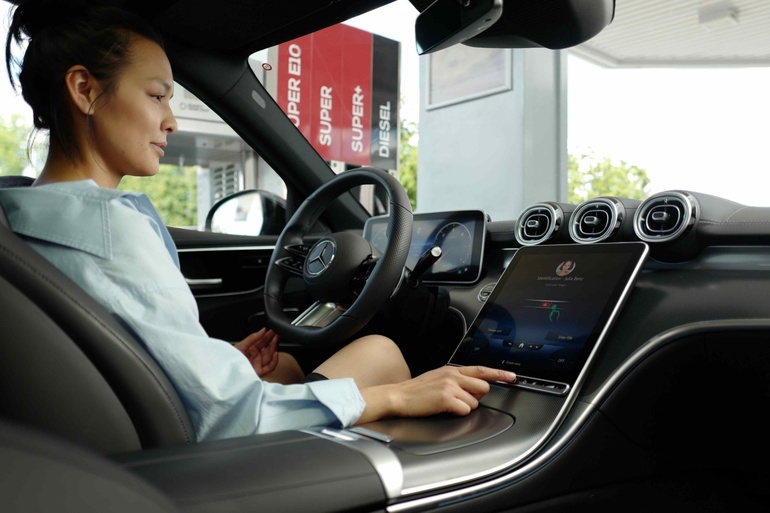 Mercedes-Benz: Das Auto wird digitales Zahlungsmittel