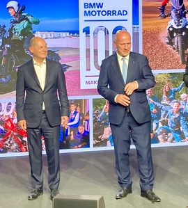 Eröffnung der BMW Motorrad Welt und Präsentation der BMW R 1300 GS