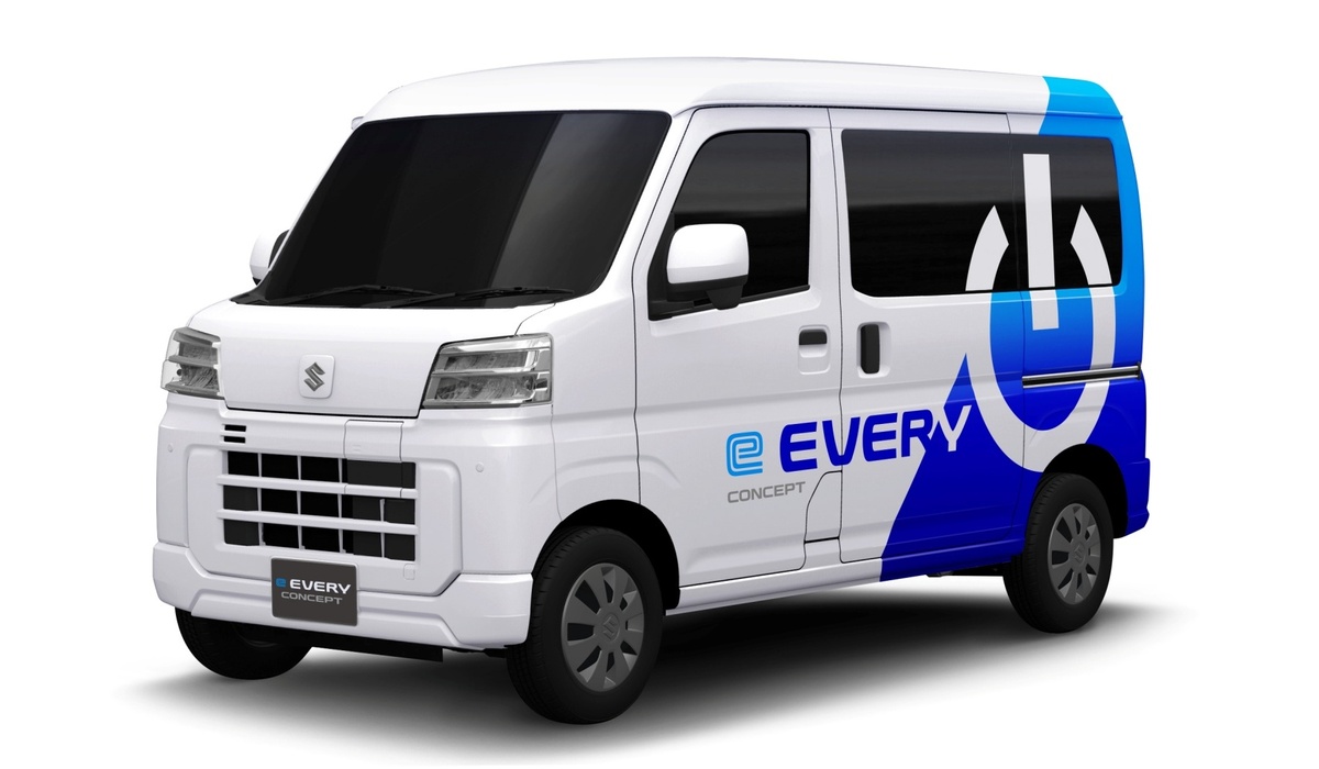 mid Groß-Gerau - Der batterieelektrische Mini-Van Every Concept ist für den gewerblichen Einsatz gedacht. Suzuki