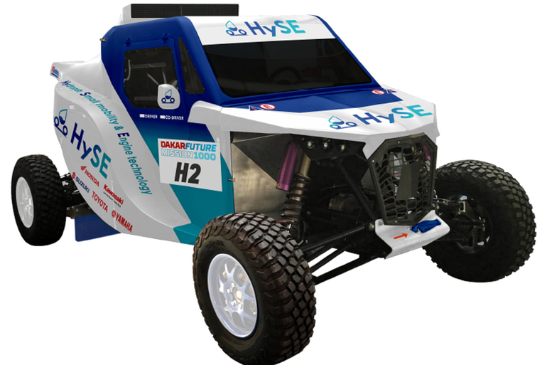 Mit Wasserstoff-Buggy zur Rallye Dakar 2024 Mit Wasserstoff-Buggy zur Rallye Dakar 2024