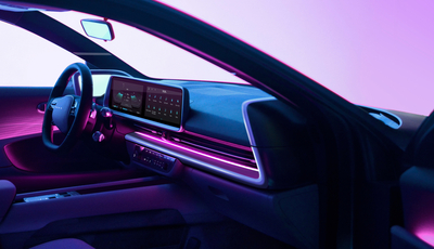 Hyundai Ioniq 6 mit moderner Innenbeleuchtung