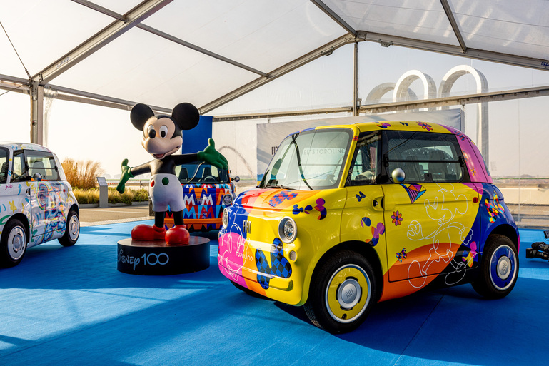 Fiat trifft auf Disney - Fiat Topolino Sonderedition