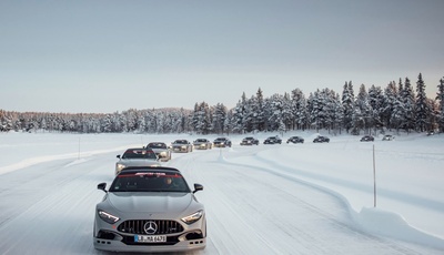 AMG Experience on Ice am Start