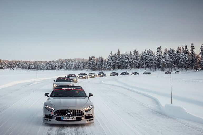 AMG Experience on Ice am Start