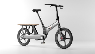 E-Cargo-Bike Gocycle CXi - Lasten-Klapper