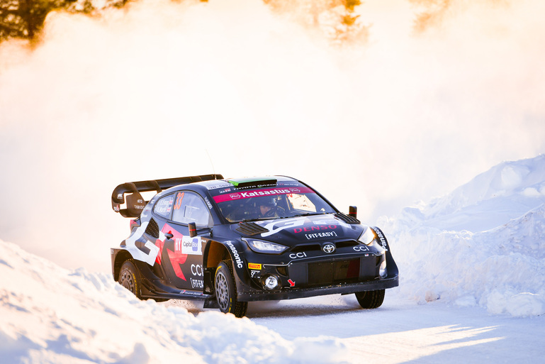 Toyota Gazoo Racing bei der Rallye Schweden Toyota Gazoo Racing bei der Rallye Schweden