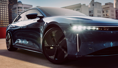Luxuriöser Lucid Air Pure Rear-Wheel Drive in Deutschland