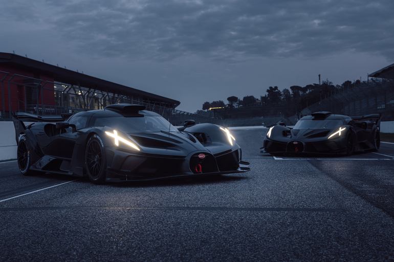 Hypersportwagen Bugatti Bolide