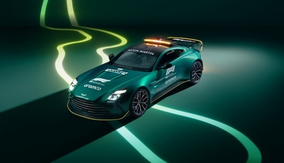 Aston Martin Vantage wird Safety Car der Formel 1