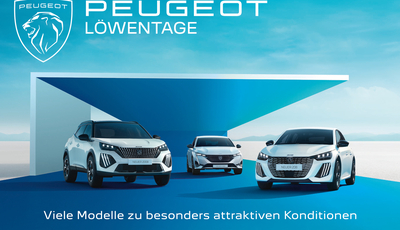 Peugeot Löwentage am Start