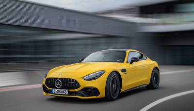 Das neue Mercedes-AMG GT 43 Coupe mit vier Zylindern