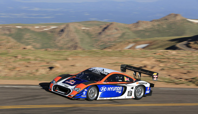 Hyundai beim Bergrennen Pikes Peak International Hill Climb