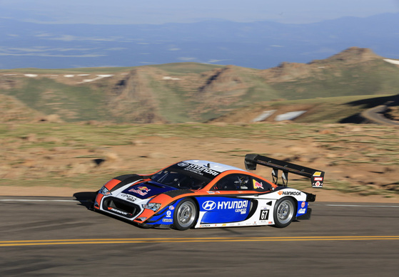 Hyundai beim Bergrennen Pikes Peak International Hill Climb