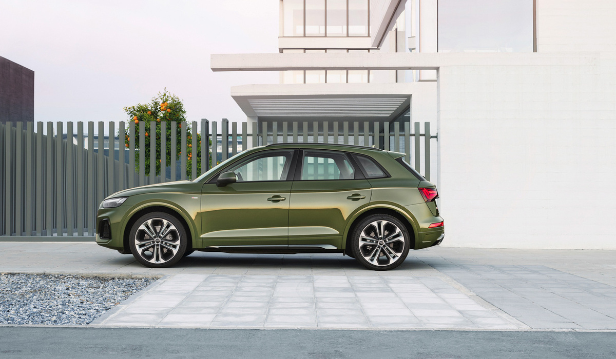 mid Groß-Gerau - Überschaubar: Im Gegensatz zu vielen wuchtigen SUV wirkt der Q5 eher zierlich. Audi