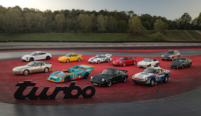 Porsche feiert ''50 Jahre Turbo''