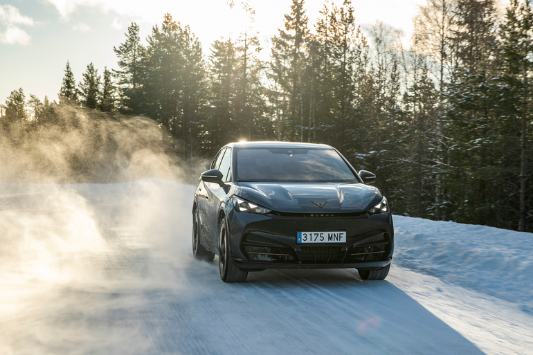 Cupra Tavascan im eiskalten Härtetest