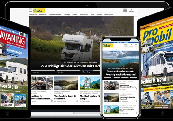 Neues Dachportal für Camper