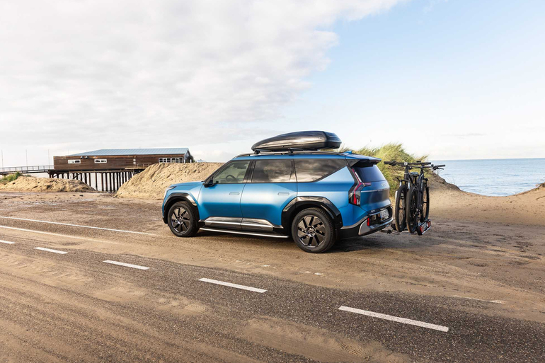 Neues Outdoor-Zubehör für den Kia EV9
