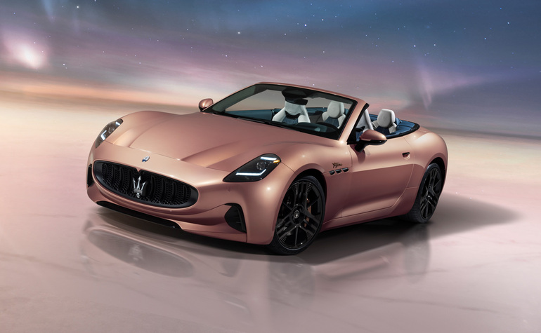 Maserati GranCabrio Folgore am Start