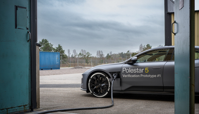 Polestar 5 binnen zehn Minuten aufgeladen