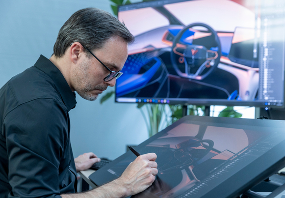 Futuristisches Ambiente im Cupra Tavascan