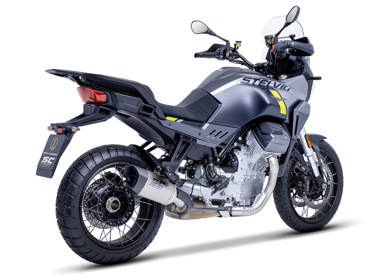 Neuer Slip-on-Endschalldämpfer für die Moto Guzzi Stelvio Neuer Slip-on-Endschalldämpfer für die Moto Guzzi Stelvio